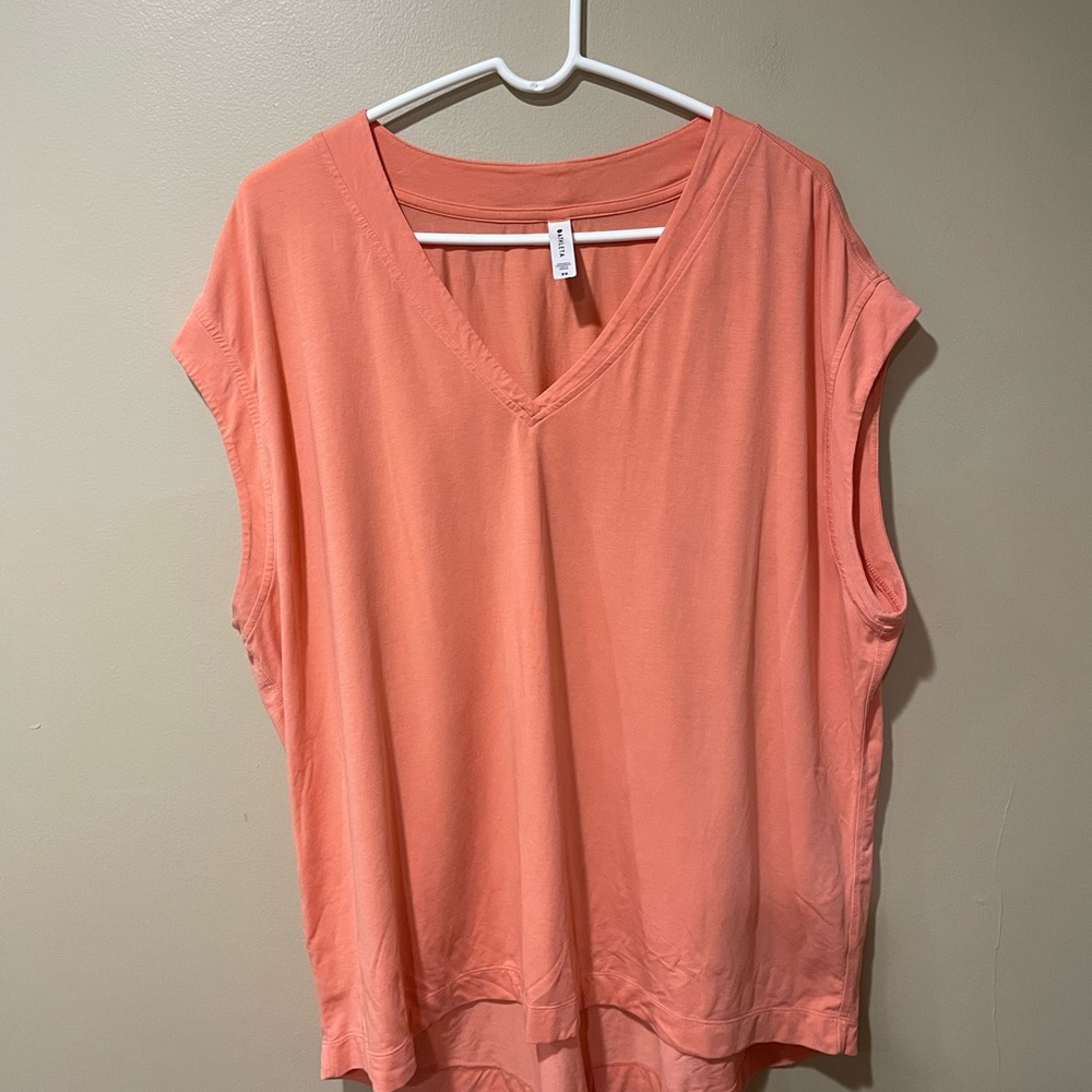 Athleta Coral Muscle Tee
